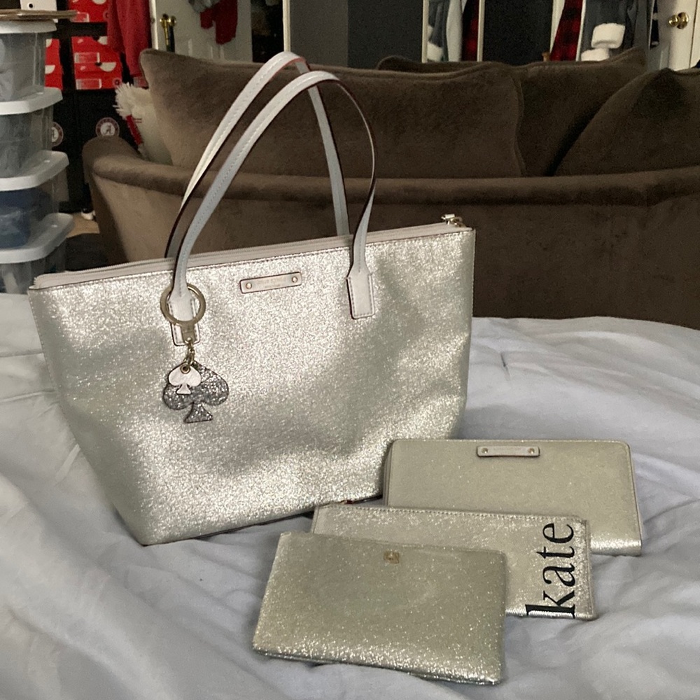 GUC Kate Spade purse, wallet, wristlet & pencilbag